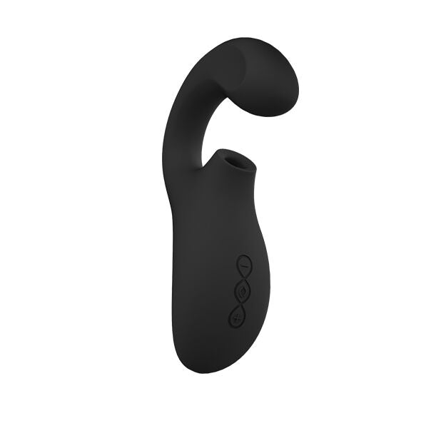 LELO - ENIGMA DOUBLE SUCTION STIMULATION MASSAGER BLACK