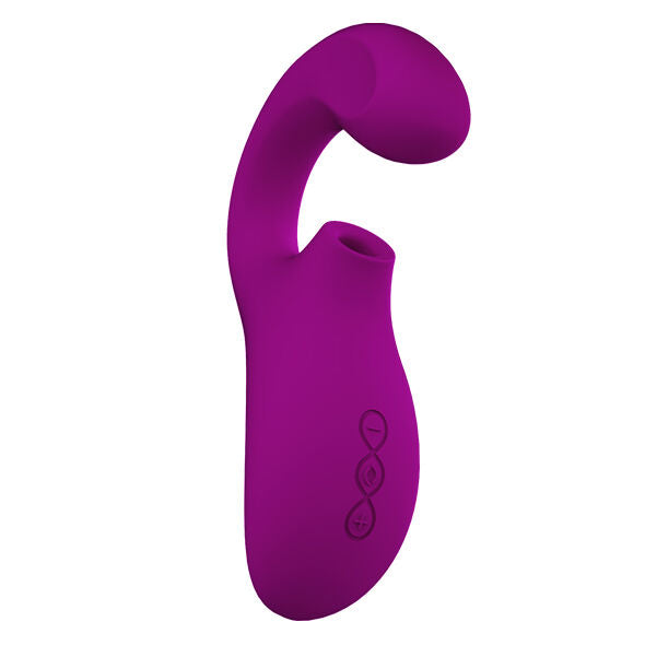 LELO - ENIGMA DOUBLE SUCTION STIMULATION PURPLE MASSAGER