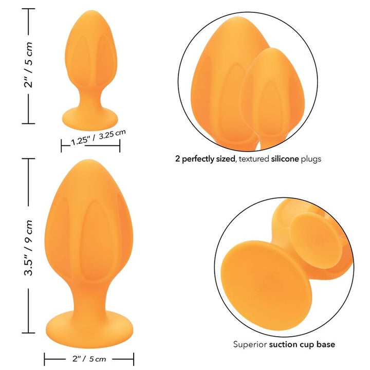 CALEXOTICS - Plug anal effronté orange