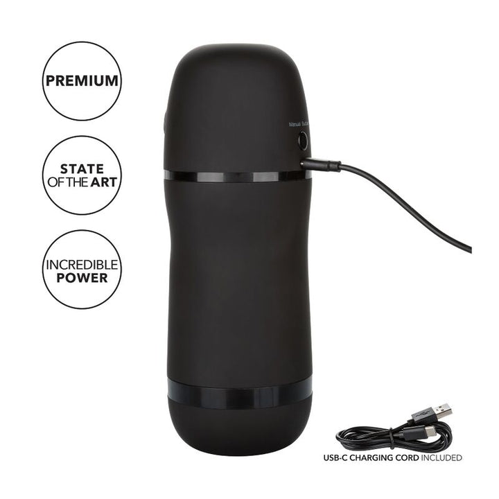 CALEXOTICS - OPTIMUM POWER MASTURBATOR WITH VIBRATION AND STIMULATING WAVES