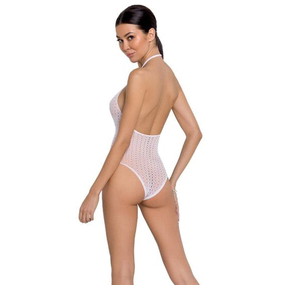 PASSION - WOMAN BS088 BODYSTOCKING BLACK ONE SIZE