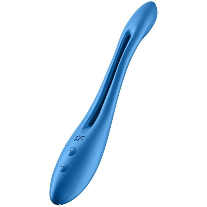SATISFYER - ELASTIC GAME MULTI VIBRATEUR BLEU