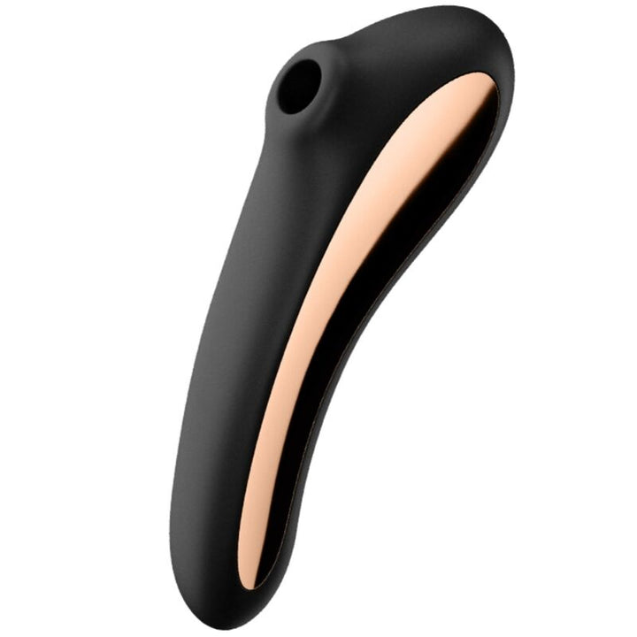 SATISFYER - VIBRATEUR À IMPULSIONS DUAL KISS AIR NOIR