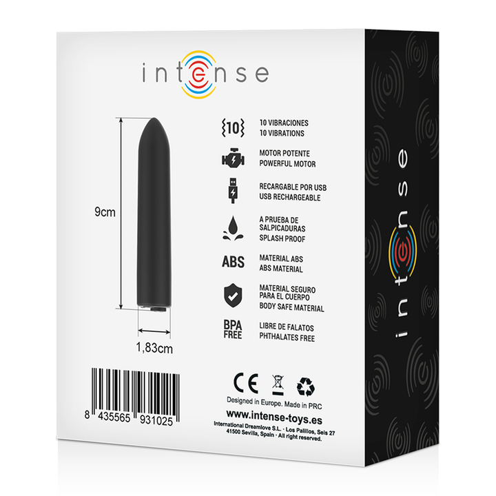 INTENSE - BULLET VIBRANTE - 10 MODES
