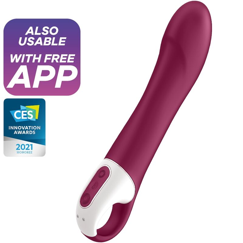 SATISFYER - VIBRATEUR POINT G À GRANDE CHALEUR