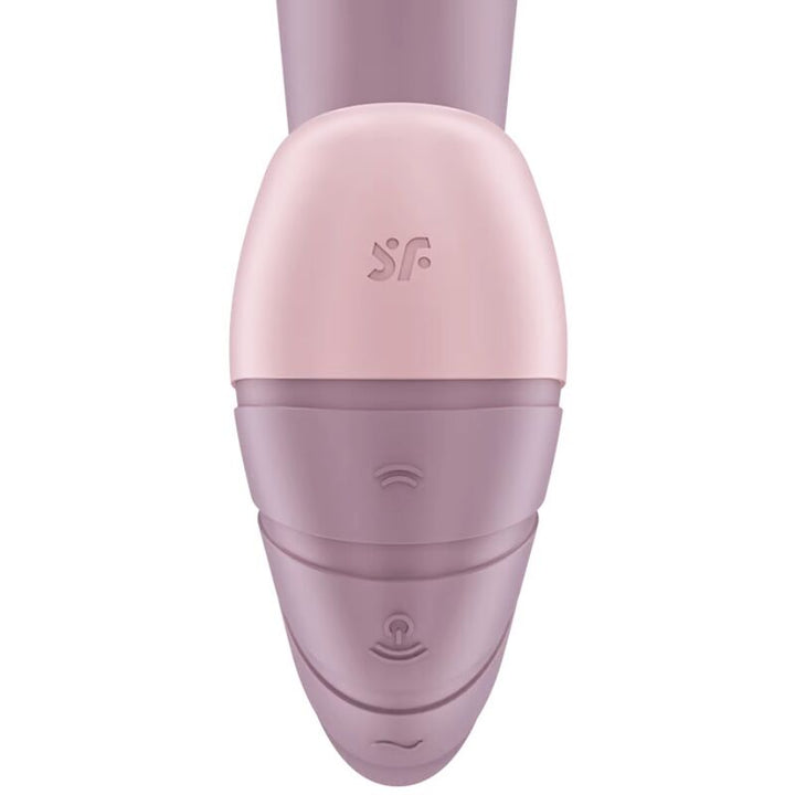 SATISFYER - SUPERNOVA AIR PULSE STIMULATOR & VIBRATION WHITE