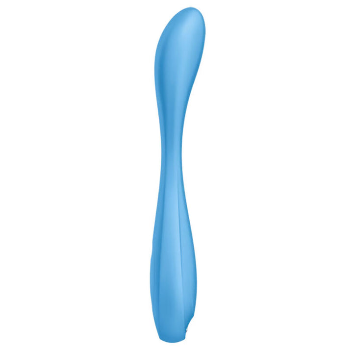 SATISFYER - G-SPOT FLEX 4+ MULTI VIBRATEUR APPLICATION BLEU