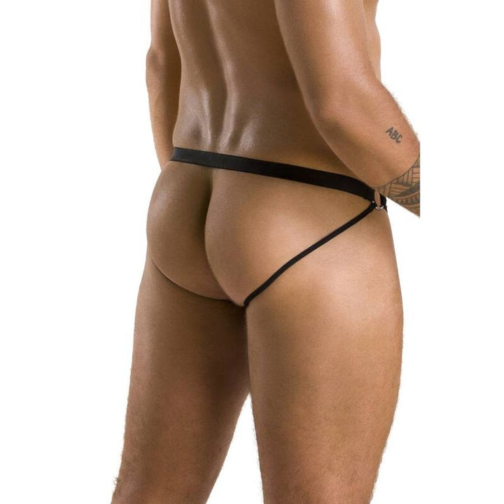 PASIÓN - 034 SLIP OPEN LUKE NEGRO L/XL