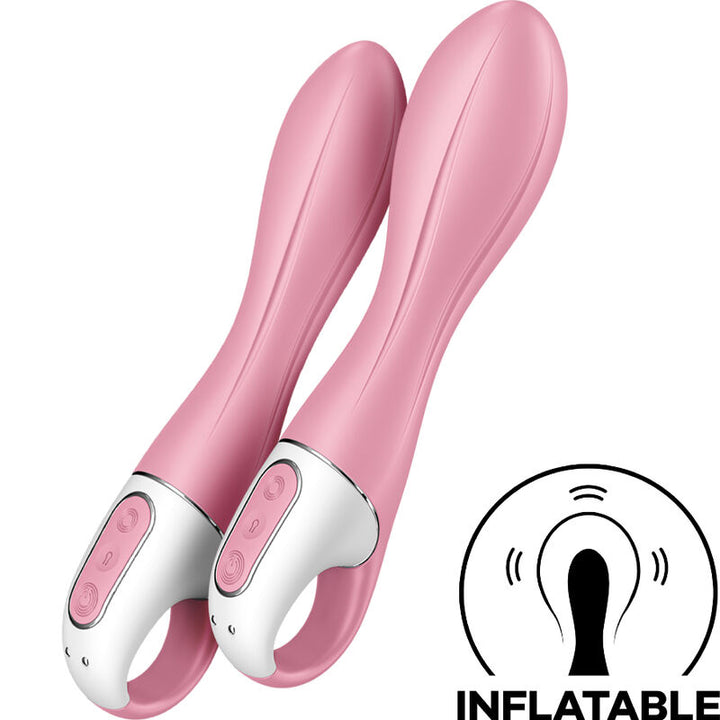 SATISFYER - VIBRATEUR À POMPE À AIR 2 ROSE