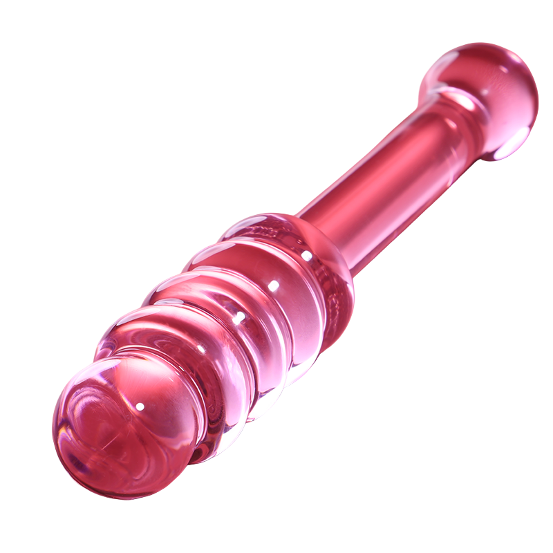 NEBULA SERIES BY IBIZA - MODEL 20 DILDO BOROSILICATE GLASS CLEAR 20.5 CM -O- 3 CM