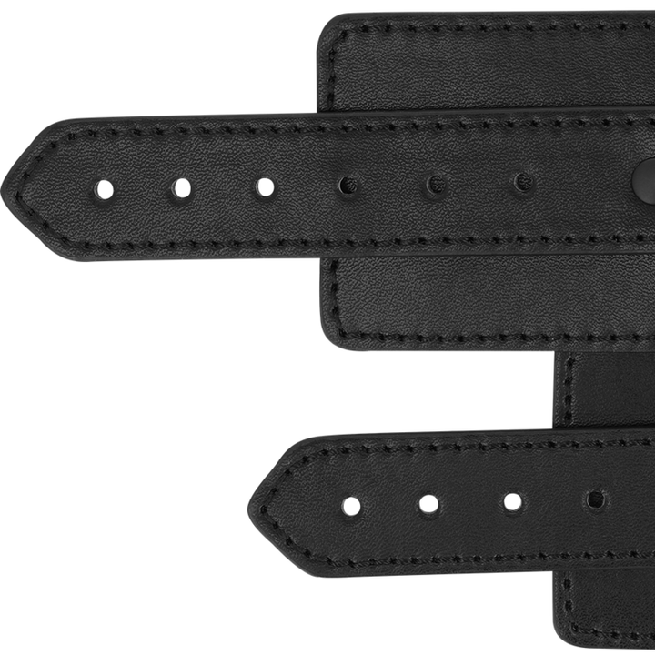 INTENSE - FETISH VEGAN LEATHER HANDCUFFS