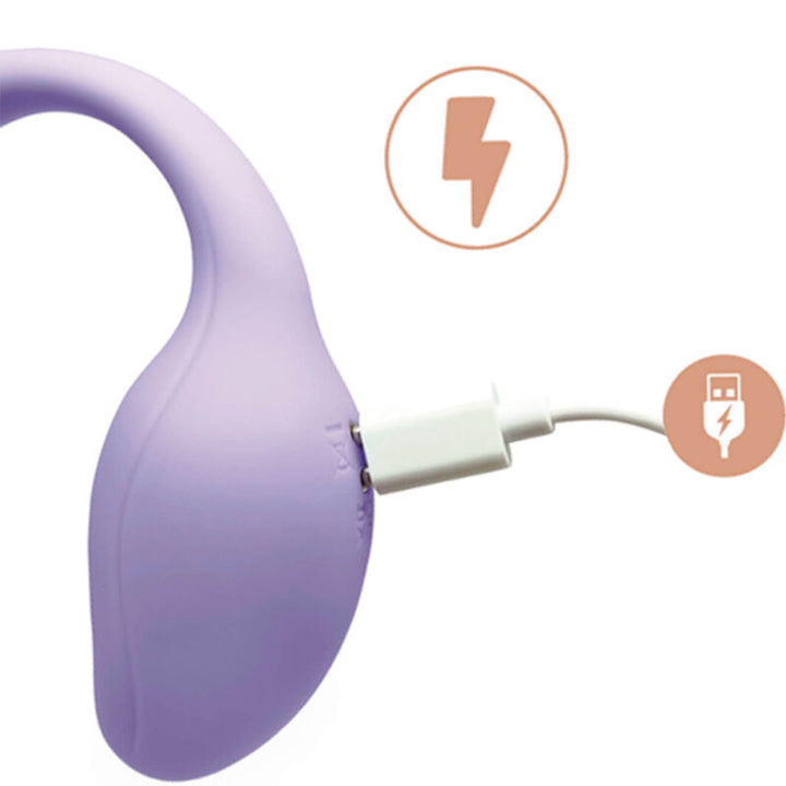 ADRIEN LASTIC - SMART DREAM 3.0 CLITORIS STIMULATOR & G-SPOT REMOTE CONTROL VIOLET - FREE APP