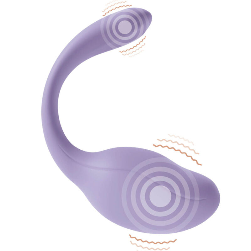ADRIEN LASTIC - SMART DREAM 3.0 CLITORIS STIMULATOR & G-SPOT REMOTE CONTROL VIOLET - FREE APP