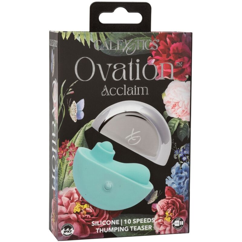CALEXOTICS - STIMULATEUR OVATION ACCLAIM VERT AQUA
