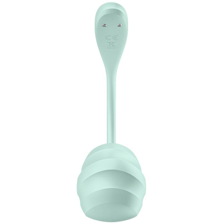 SATISFYER - STIMULATEUR DE POINT G SMOOTH PETAL EAU VERT APPLICATION GRATUITE