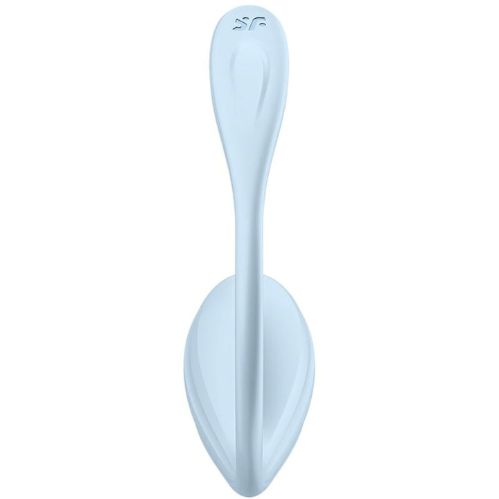 SATISFYER - STIMULATEUR DE POINT G SMOOTH PETAL BLEU CIEL APPLICATION GRATUITE