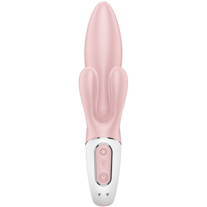 SATISFYER - AIR PUMP BUNNY 3 INFLATABLE RABBIT VIBRATOR PINK