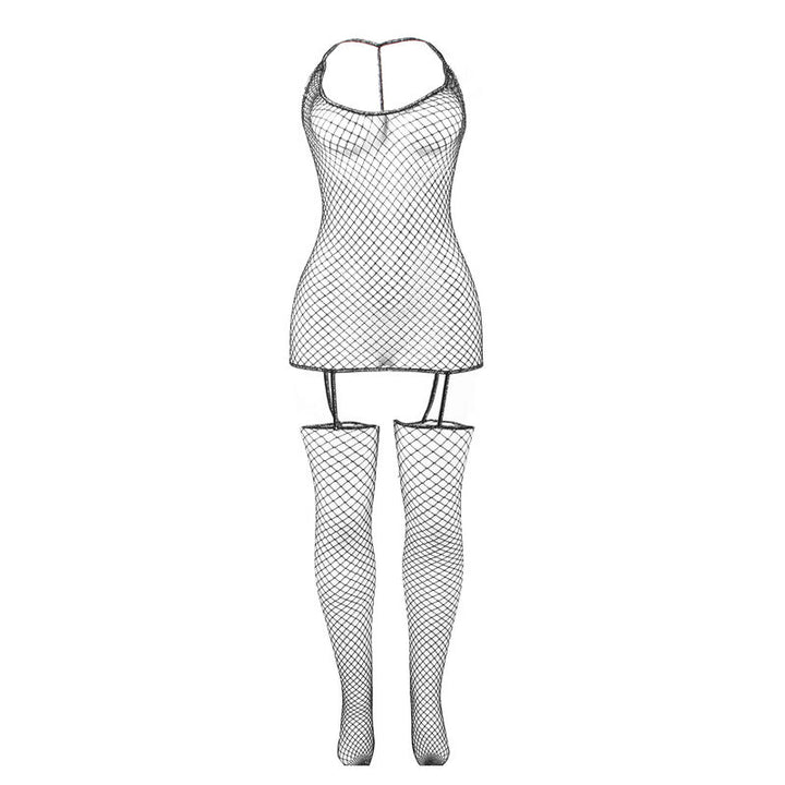 SUBBLIME - 951955 SHINY FISHNET BODYSTOCKING ONE SIZE