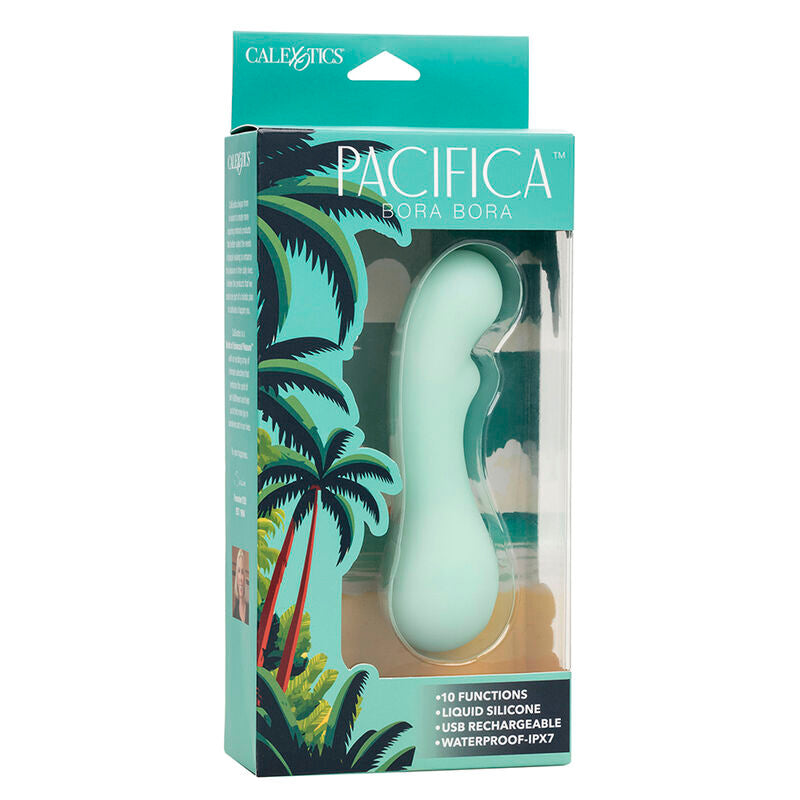 CALEXOTICS - PACIFICA BORA BORA ESTIMULATEUR SPOT G 10 VIBRATIONS AQUA