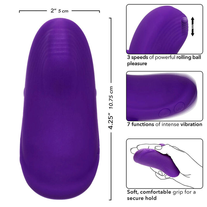 CALEXOTICS - ENVY MASSEUR À BILLE PORTABLE À 7 VIBRATIONS VIOLET