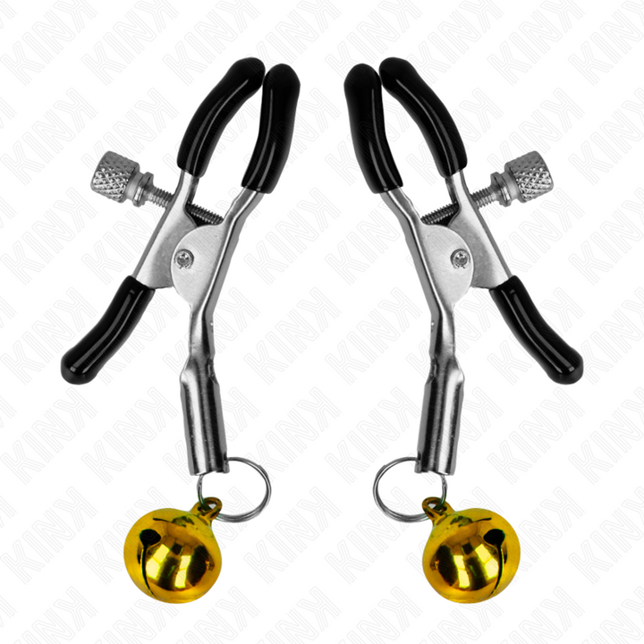 KINK - GOLD SINGLE BELL NIPPLE CLAMP 6 CM