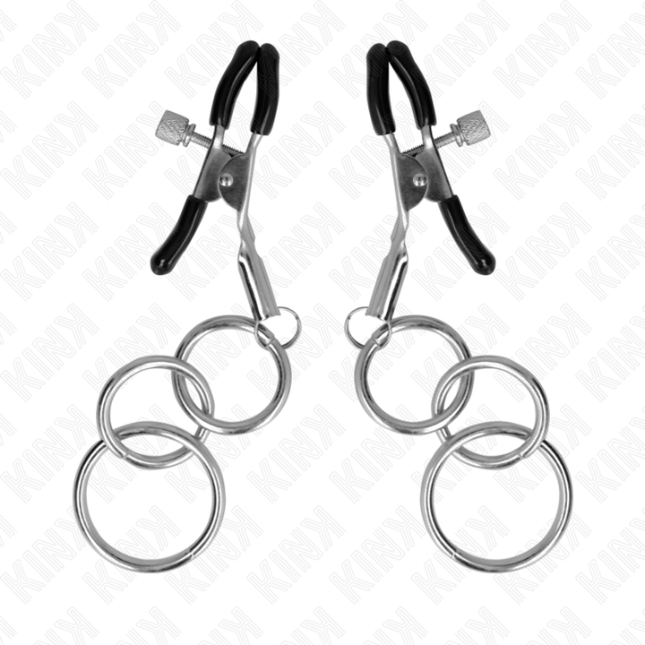 KINK - 3 O-RING NIPPLE CLAMP 6 CM