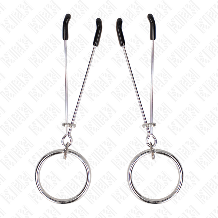 KINK - THIN NIPPLE CLAMPS WITH O-RING 7 CM