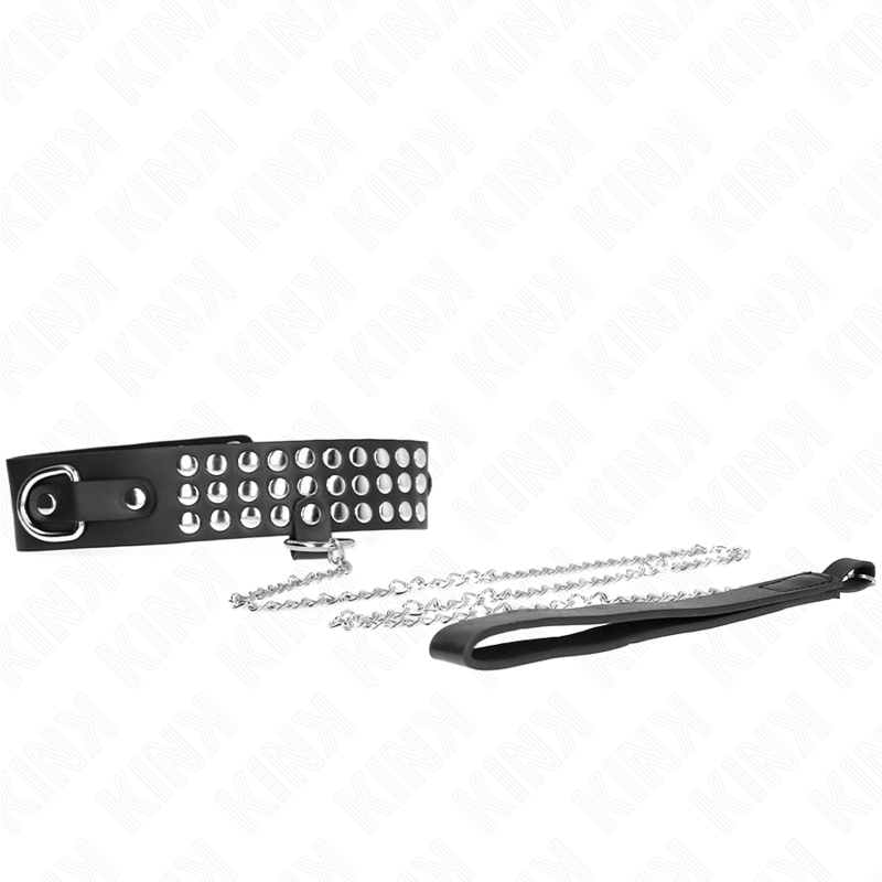 KINK - COLLIER AVEC SANGLE 65 CM AVEC BRILLANT RÉGLABLE 37-42 CM X 5,3 CM