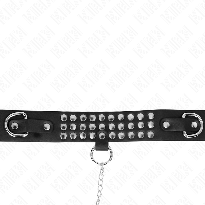 KINK - COLLIER AVEC SANGLE 65 CM AVEC BRILLANT RÉGLABLE 37-42 CM X 5,3 CM