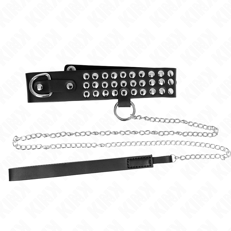 KINK - COLLIER AVEC SANGLE 65 CM AVEC BRILLANT RÉGLABLE 37-42 CM X 5,3 CM