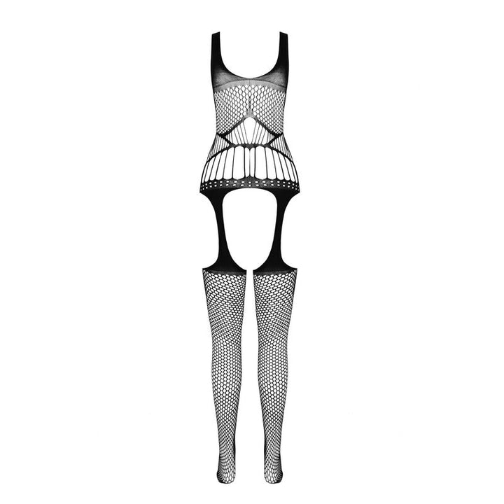 PASSION - BS 106 BODYSTOCKING RED ONE SIZE