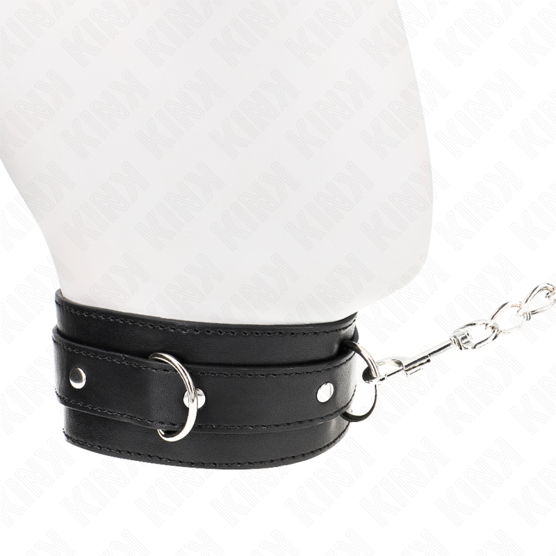 KINK - COLLIER AVEC CEINTURE 65 CM AVEC SANGLE NOIRE 54 X 4,5 CM