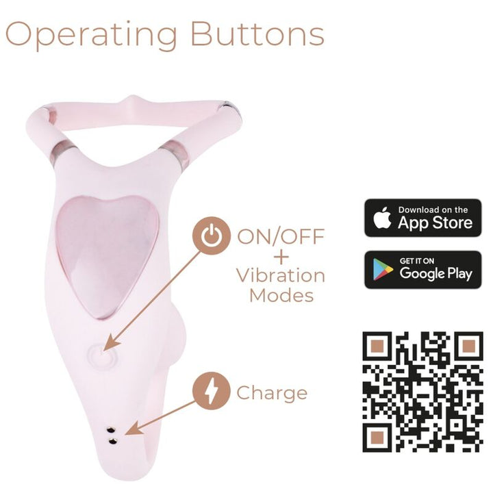ADRIEN LASTIC - VENUS DOUBLE CLITORIS & G-SPOT STIMULATOR FREE APP PINK