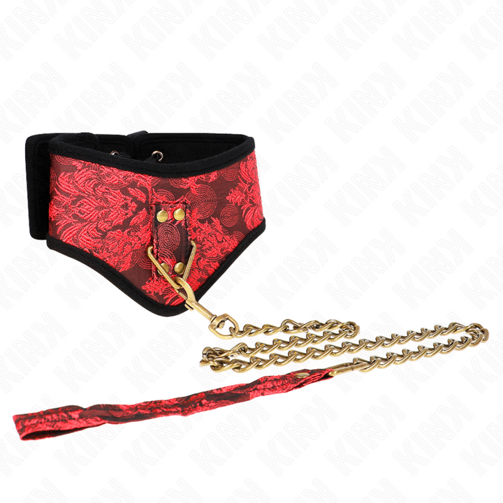 KINK - COLLIER MODÈLE SCANDAL AVEC BRACELET EN DENTELLE 75 CM 44 X 10 CM