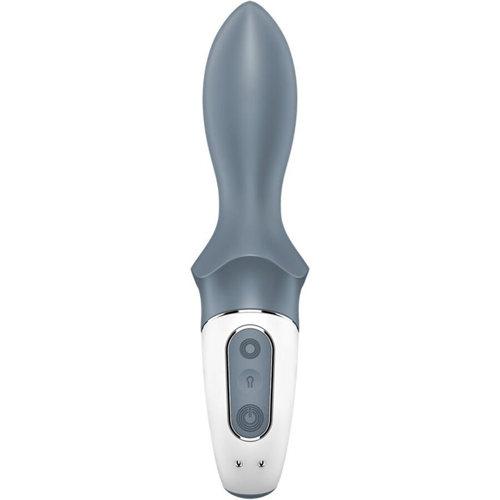 SATISFYER - AIR PUMP BOOTY 1 ANAL INFLATABLE VIBRATOR GREY