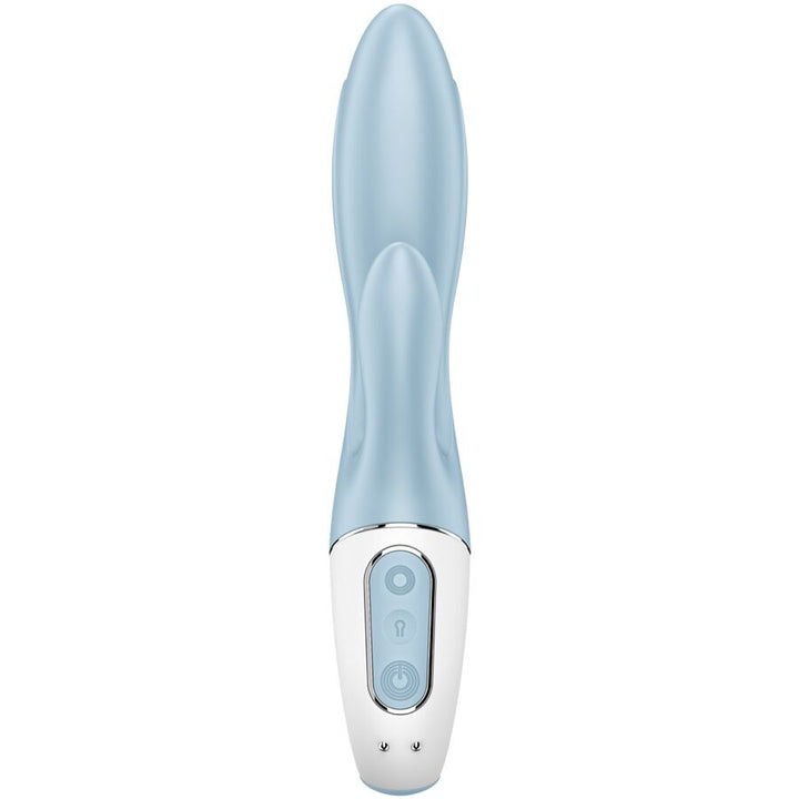 SATISFYER - AIR PUMP BUNNY 1 INFLATABLE RABBIT VIBRATOR BLUE