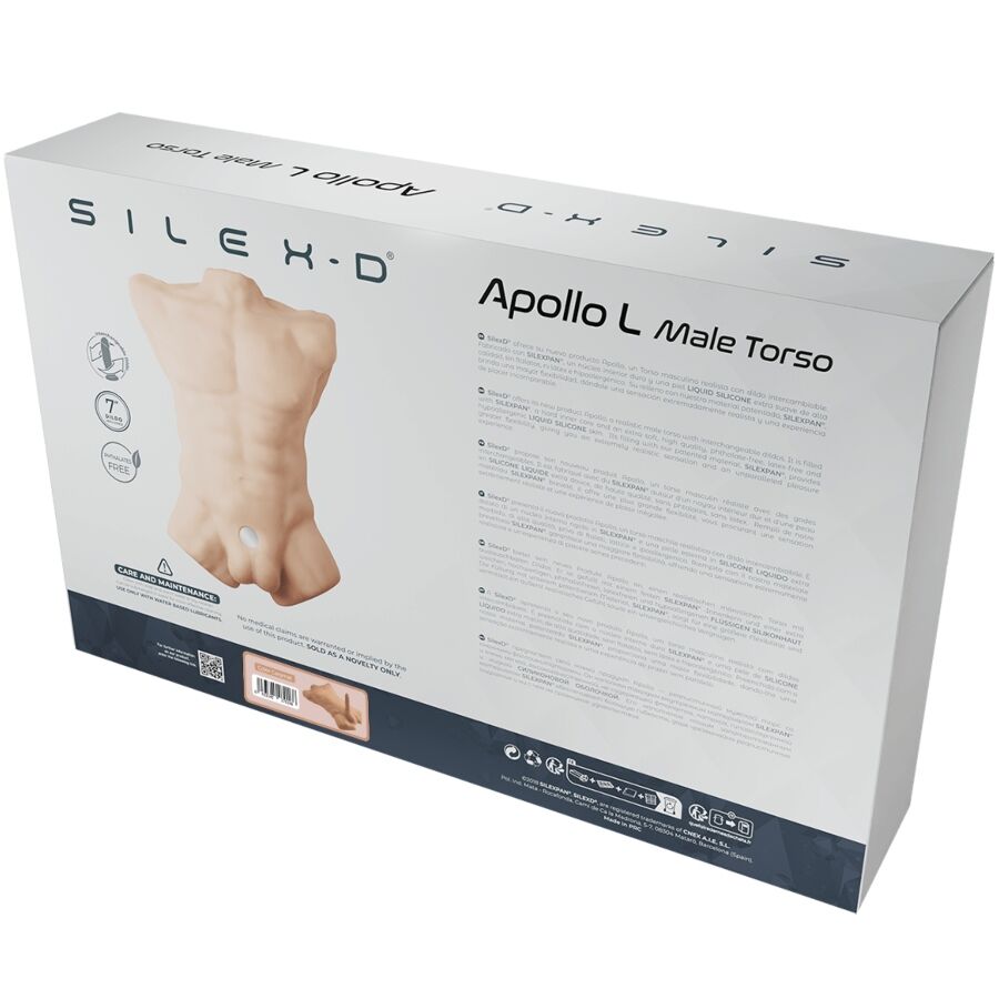 SILEXD - APOLLO L REALISTIC MALE TORSO CARAMEL