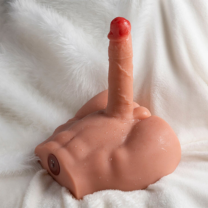 XISE - PEEL DILDO ASS DILDO RÉALISTE MASTURBATEUR POSITION FRONTALE AVEC POUSSÉE 17,5 CM