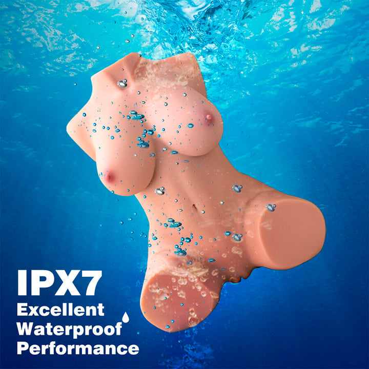 XISE - DANIA THRUSTING REALISTIC VIBRATING FEMALE TORSO 52 CM