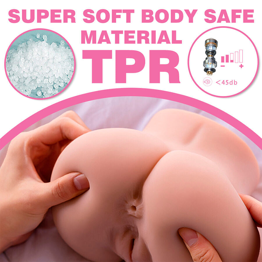 XISE - CONNIE BACK MASTURBATOR VAGINA AND ANUS REALISTIC MULTIPOSITION WITH VIBRATION