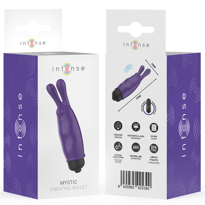 INTENSE - MYSTIC PURPLE VIBRATING BULLET 8.7 X 2.4 CM