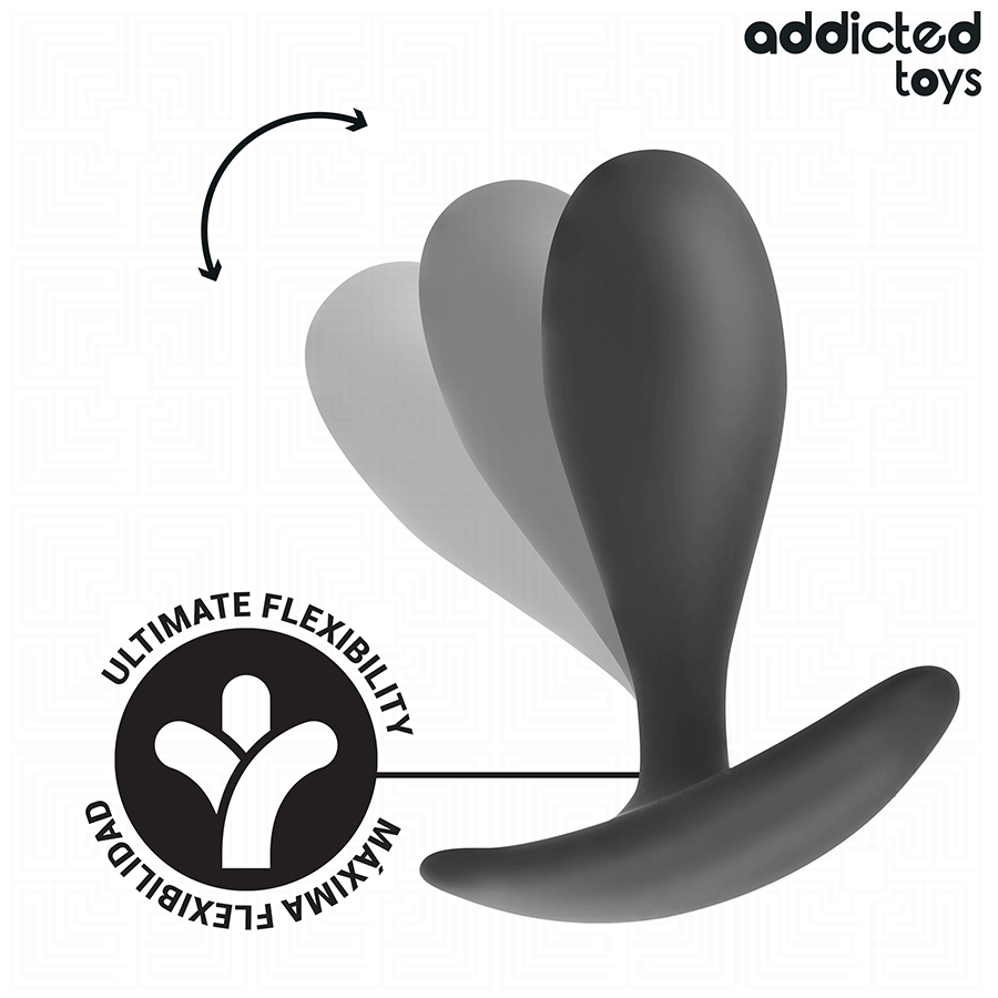 ADDICTED TOYS - SET OF 3 ANAL PLUG SILICONE MODEL 2