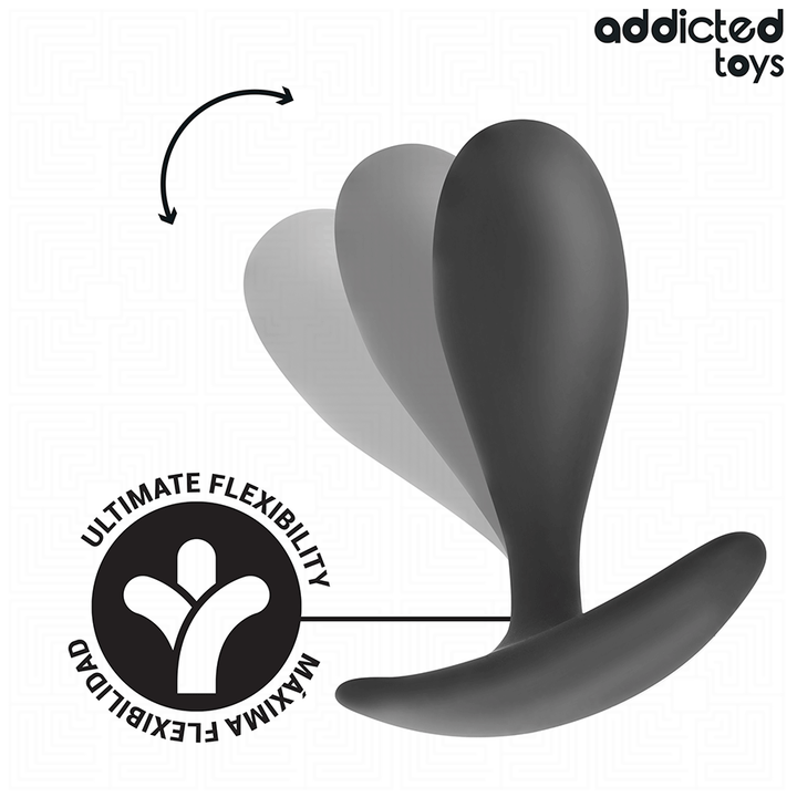 ADDICTED TOYS - SET OF 3 ANAL PLUG SILICONE MODEL 2