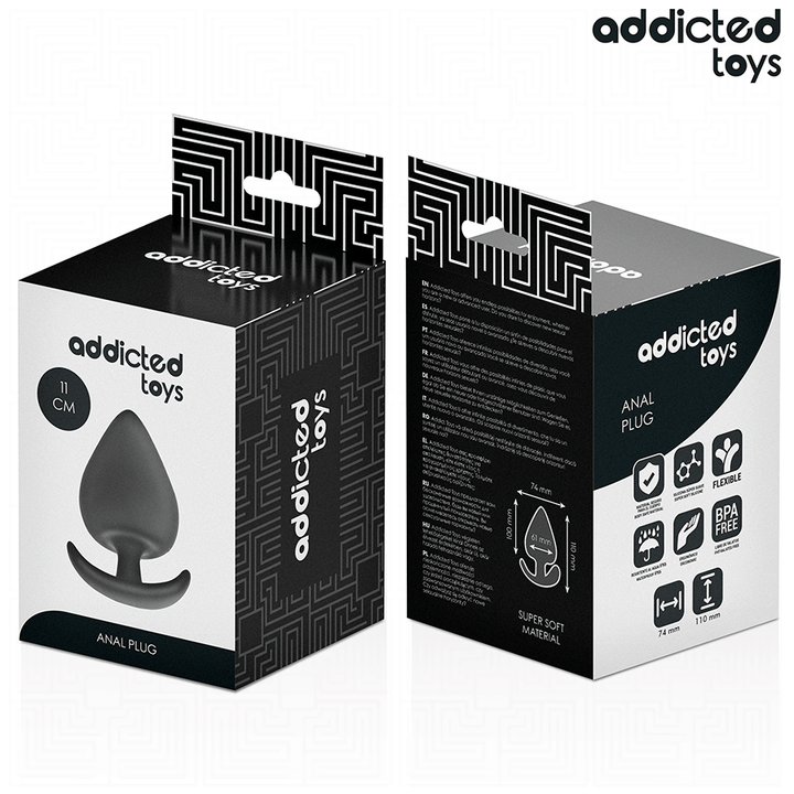 ADDICTED TOYS - ANAL PLUG SILICONE SIZE XXL 11 CM