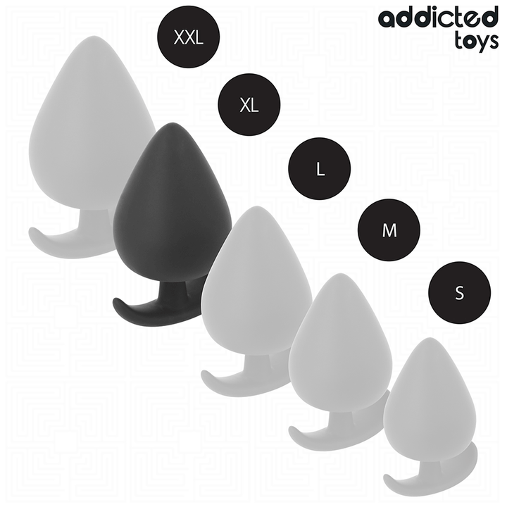 ADDICTED TOYS - ANAL PLUG SILICONE SIZE XL 9.5 CM