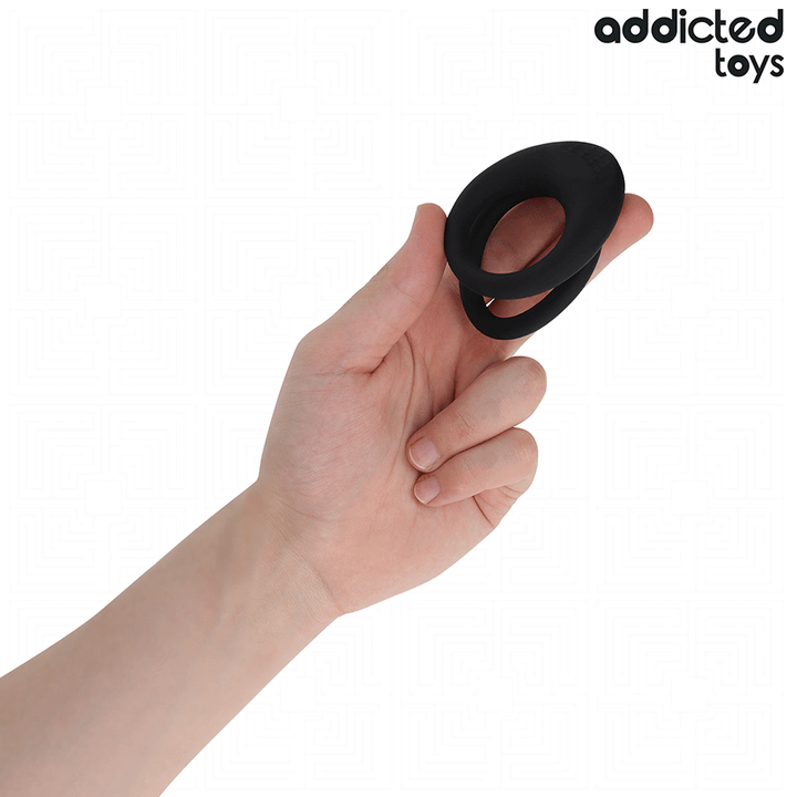 ADDICTED TOYS - DOUBLE TEXTURED PENIS RING