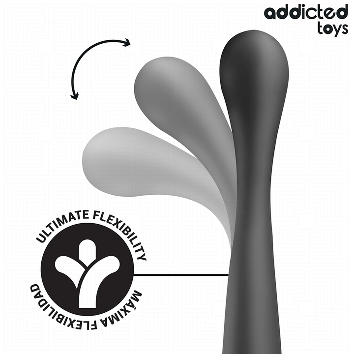 ADDICTED TOYS - DOUBLE ANAL MASSAGER SILICONE 22.5 CM