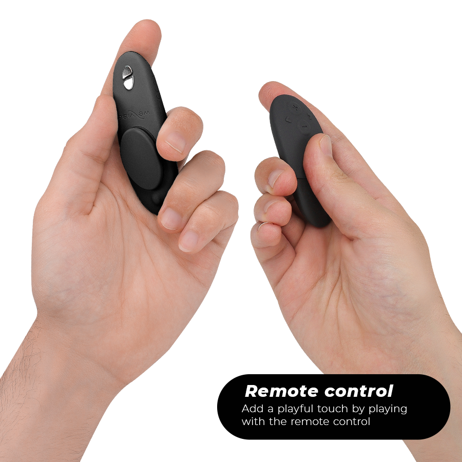WE-VIBE - MOXIE + BLACK CLITORAL VIBRATOR