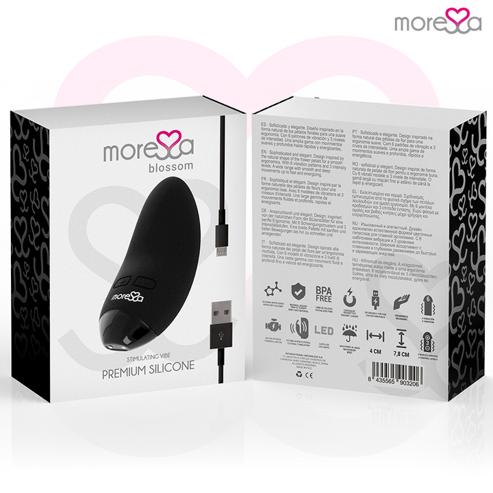 MORESSA - BLOSSOM BLACK VIBRATOR
