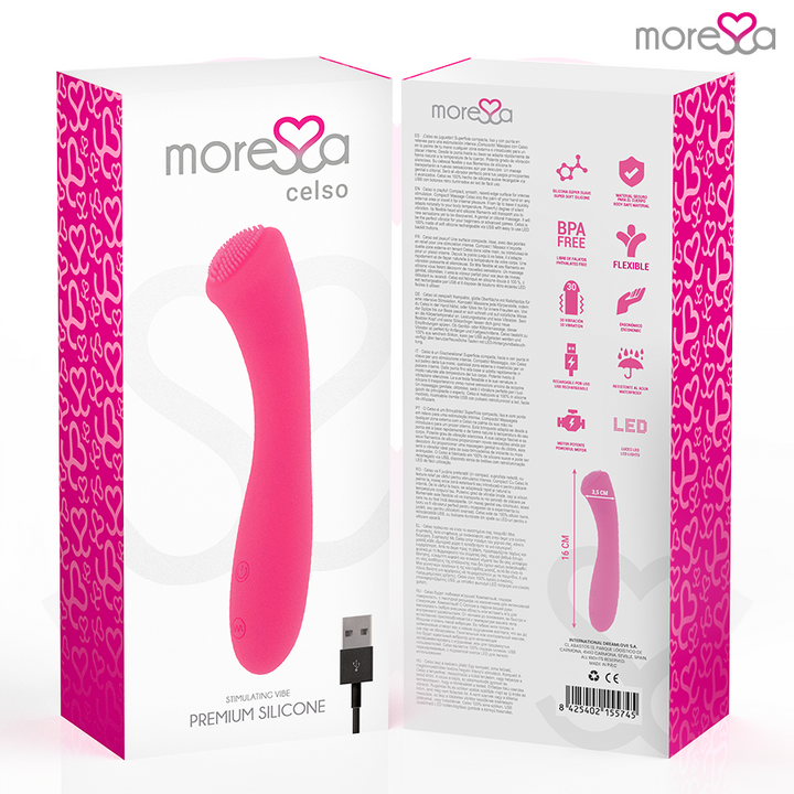 MORESSA - CELSO PREMIUM SILICONE RECHARGEABLE